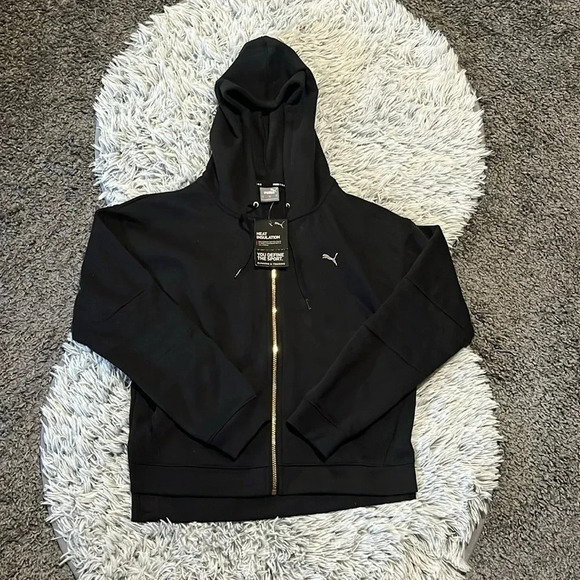 New! Puma Zip up Hoodie Size Medium - Picture 1 of 10
